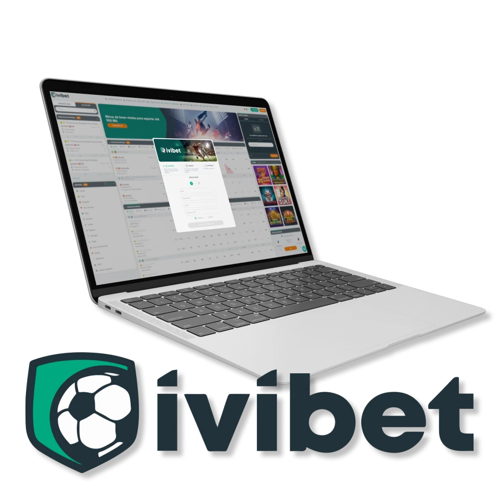 Passe o registro e a verificação na Ivibet.