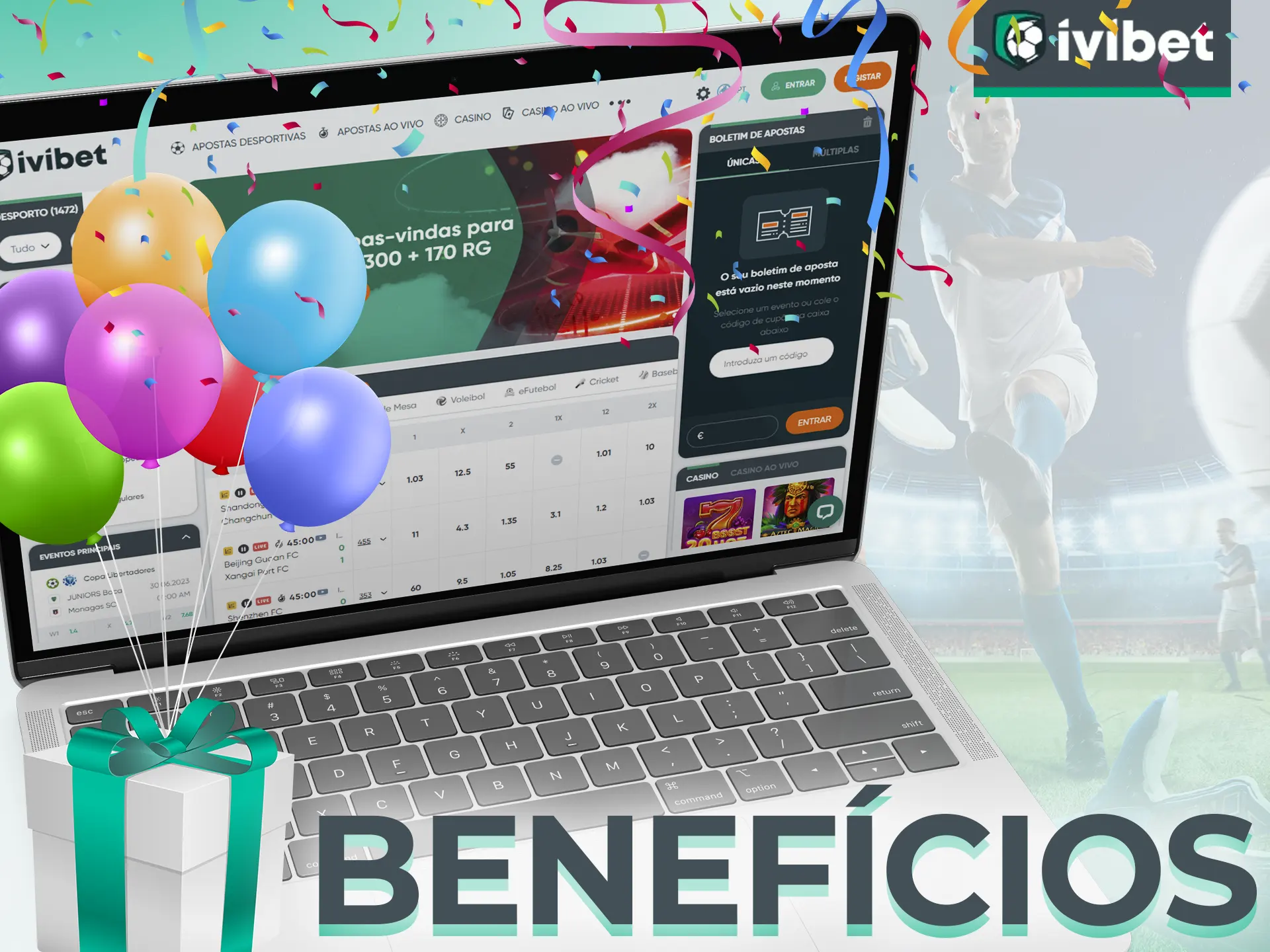 Ivibet has many bonuses and benefits for players