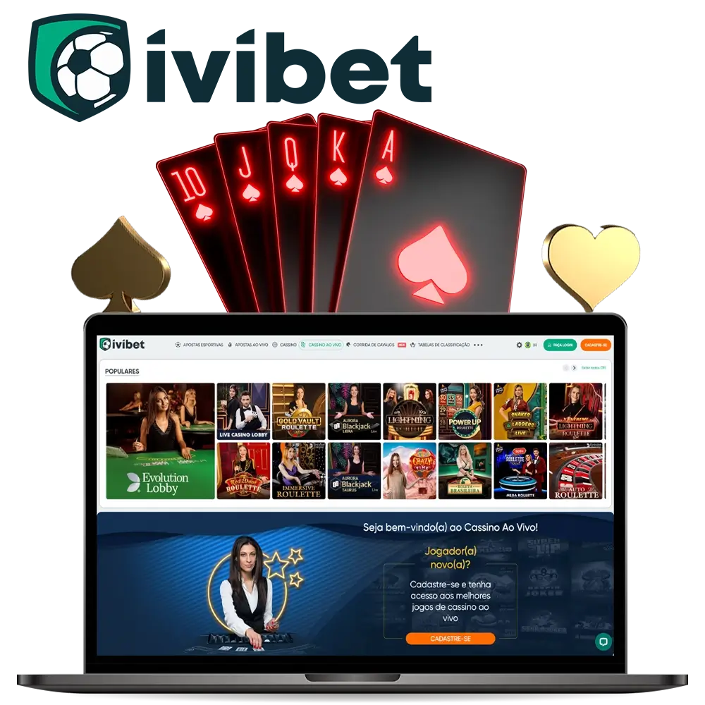 Mostre suas habilidades de pôquer no Ivibet Casino.