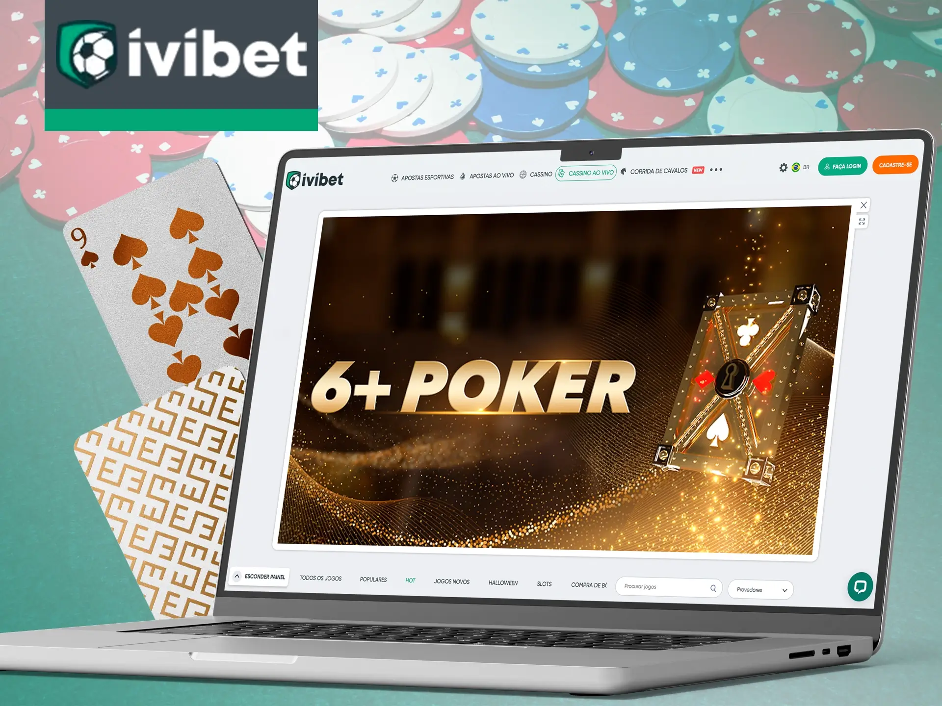Experimente o famoso jogo de pôquer de 36 cartas no Ivibet Cassino.