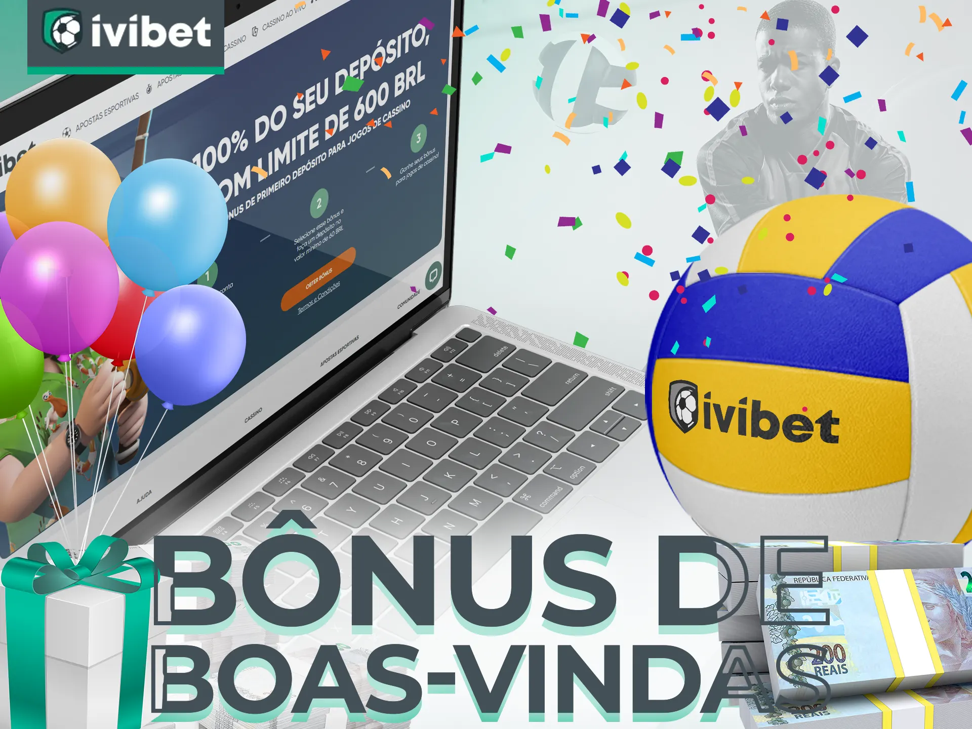 Multiplique seus ganhos no Ivibet em até R$ 900 com bônus de boas-vindas para apostas em vôlei.