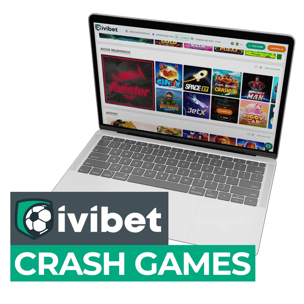 Jogue jogos de crash na Ivibet Brasil.