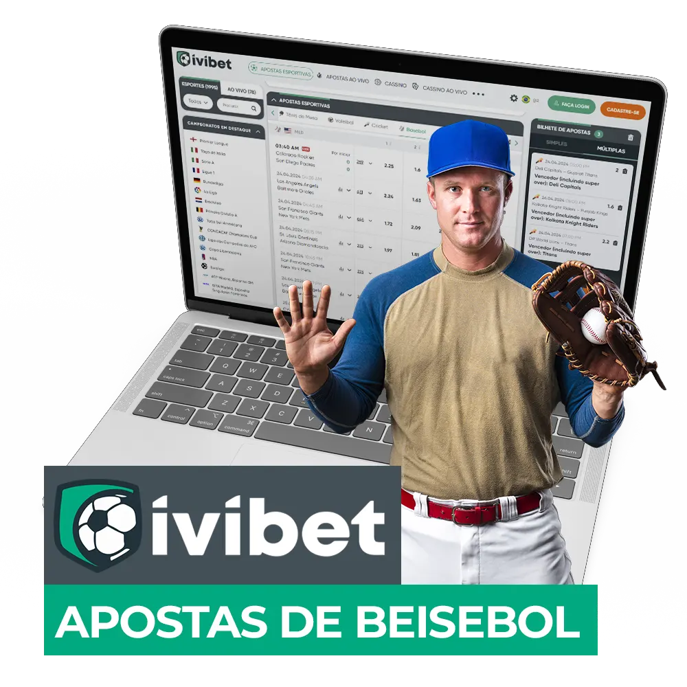 A Ivibet oferece apostas em beisebol no Brasil.