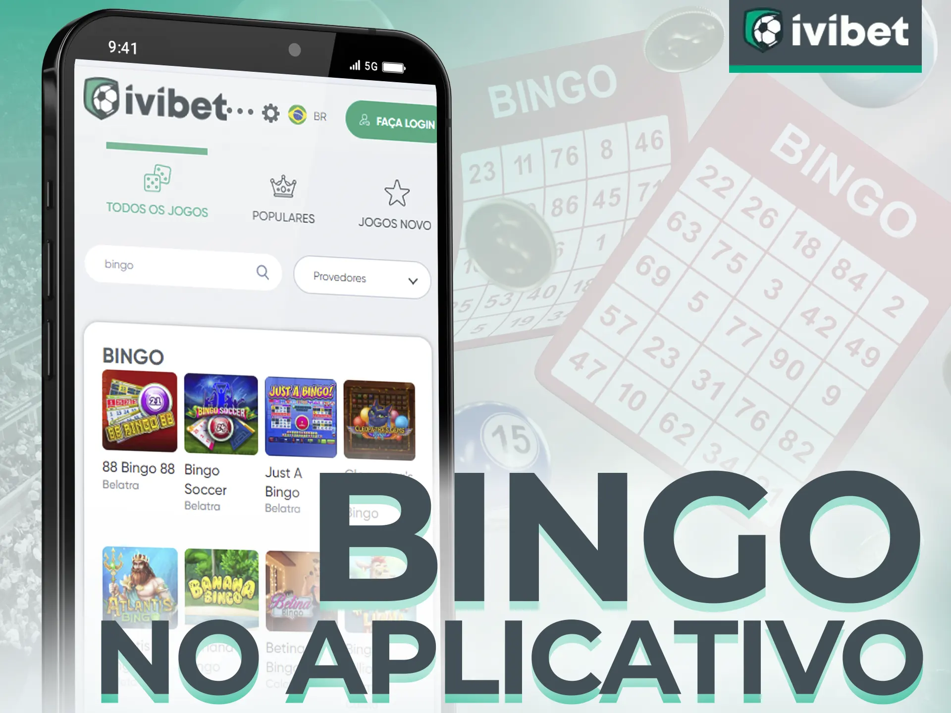 Baixe o aplicativo de Bingo da Ivibet para jogar sem problemas!