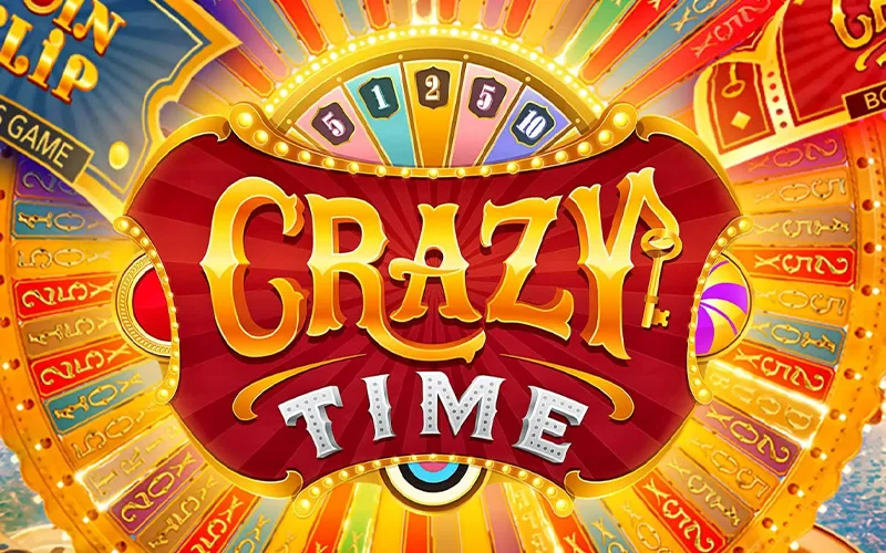 Crazy Time é um jogo do cassino ao vivo da Ivibet.