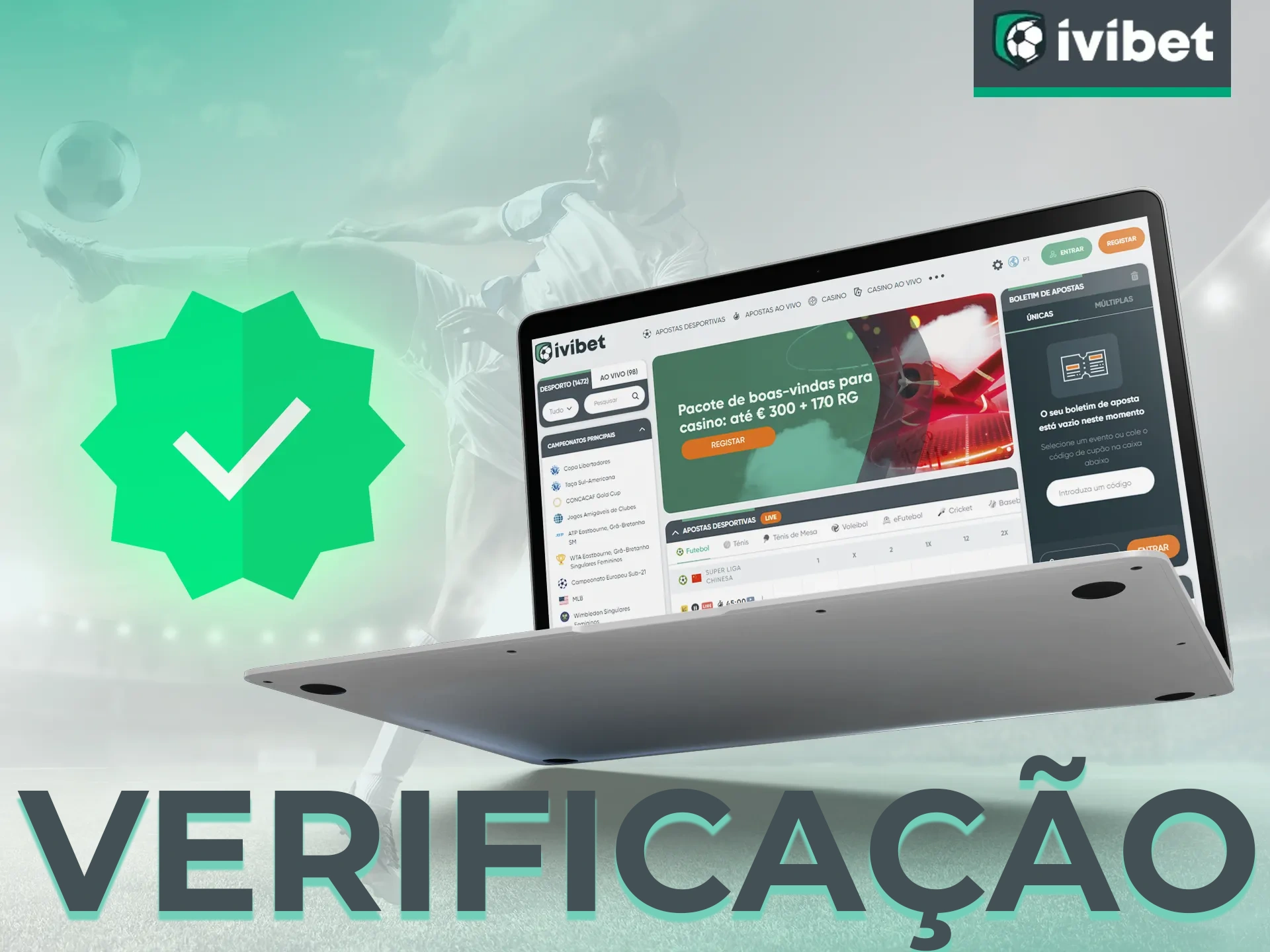 Confirme sua identidade com a Ivibet para obter acesso a todos os recursos.